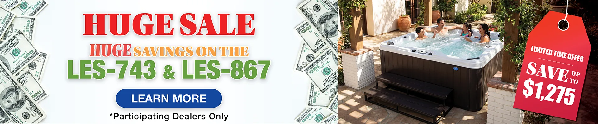 Calspas hot tub being used in a family setting - Nashville Davidson